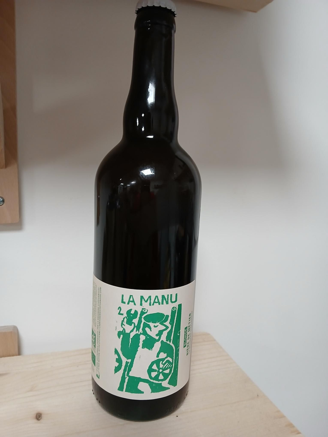 Bière blonde Manu 75 cl 