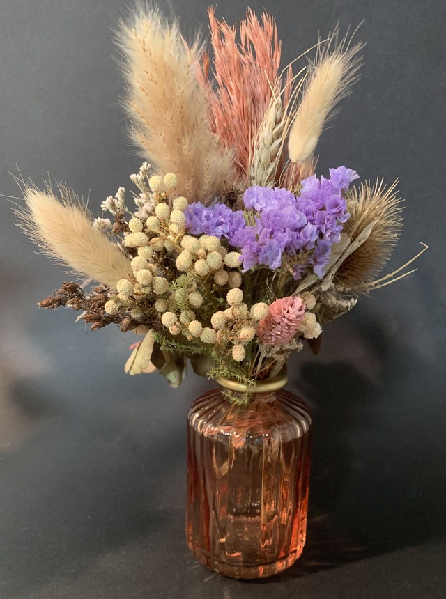 Vase rose
