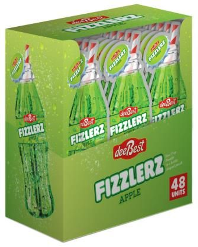 Dee Best Sour Fizzlers Apple