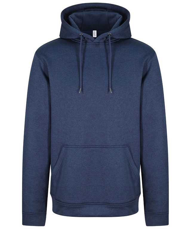 Custom Adult Hoodie Blue Melange