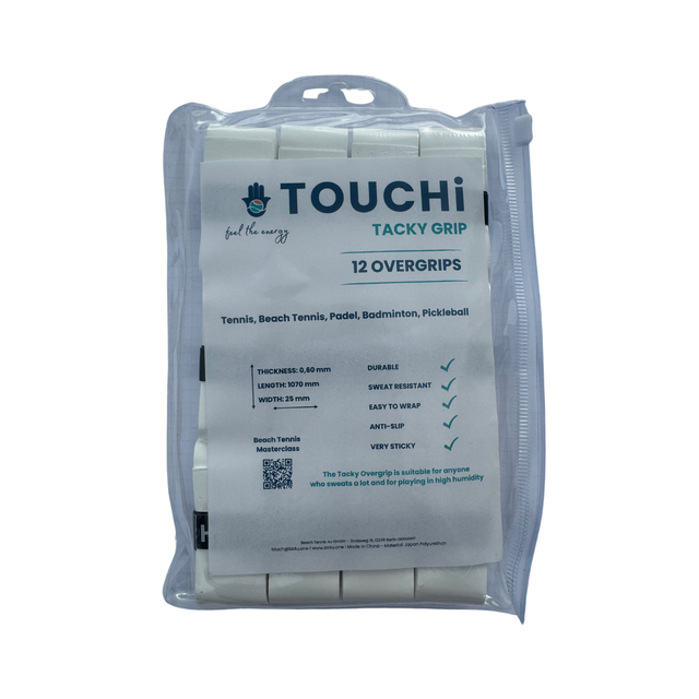TOUCHi Tacky Grip 12 white