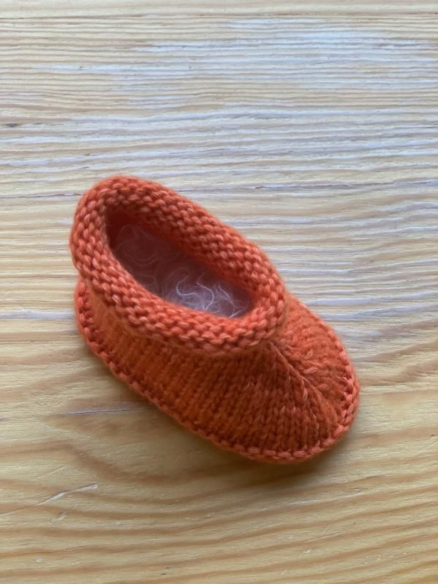 Chaussons sans couture - Fiche Tricot