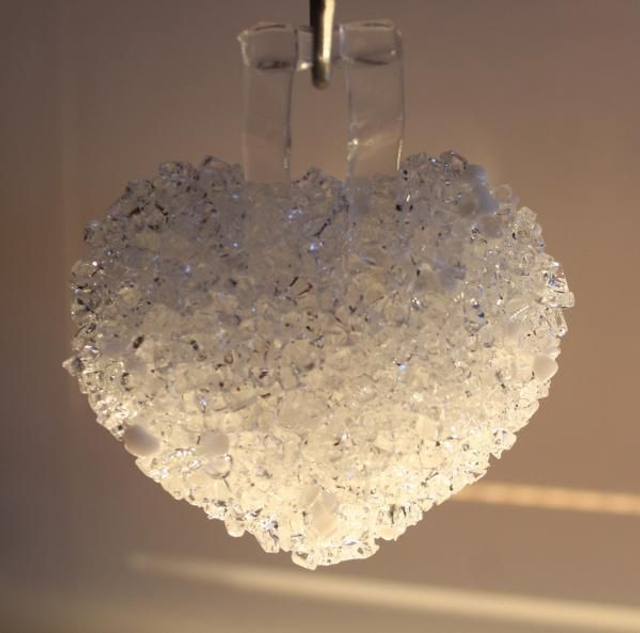 o7 Kristall-Herz  .  3 x 6,5 x 8 cm / 191g