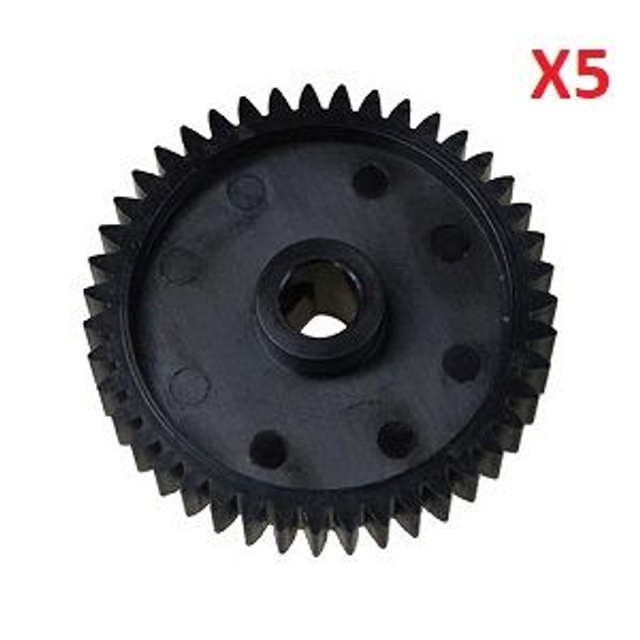 5xLower Roller Gear 43T Lexmark MX MS 710 | 810 | 811 812