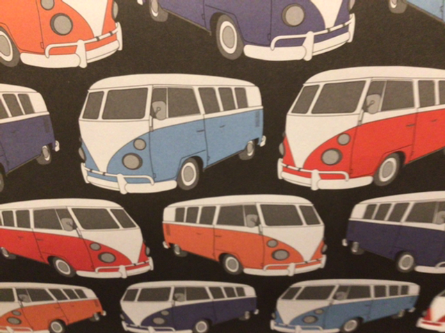 Gift Wrap Rewrapped VW Campervan