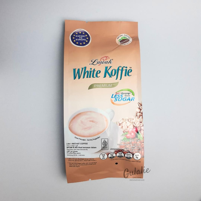 LUWAK White Koffie Less Sugar