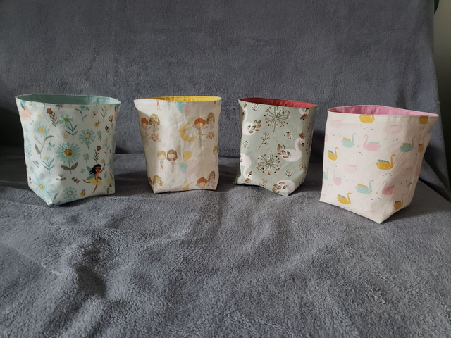 Panière - Tissu coton enfant