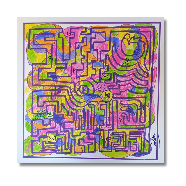 La Symbolique des Toiles, Série Graffiti