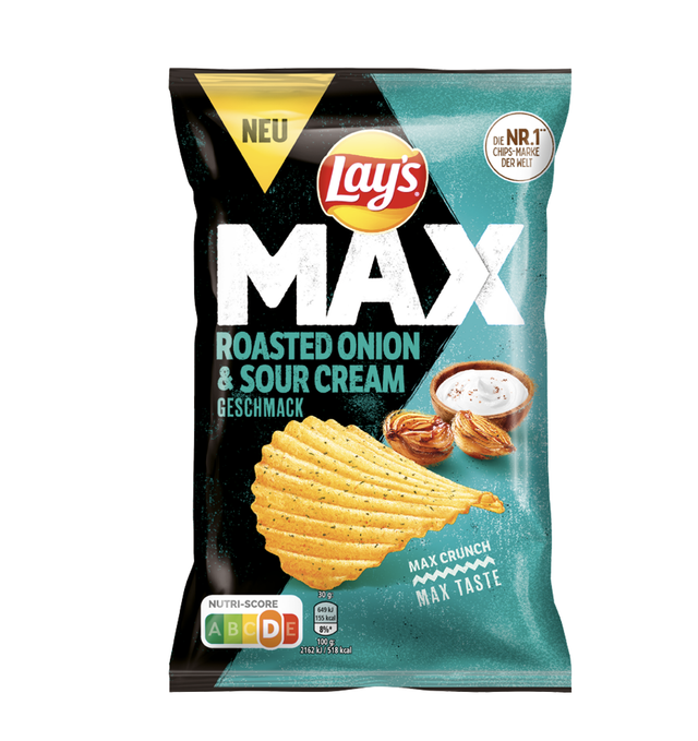 Lay's Max Roasted Onion & Sour Cream 100g