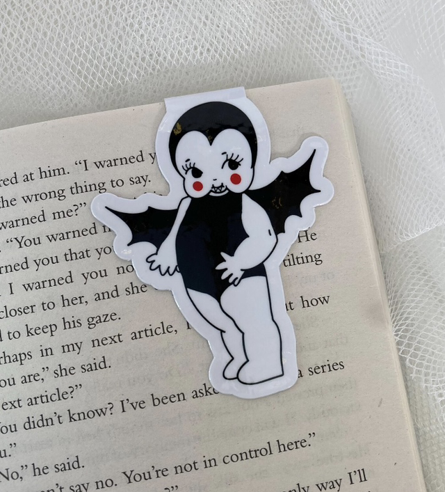 DracKewpie Angel Doll Magnetic Bookmark