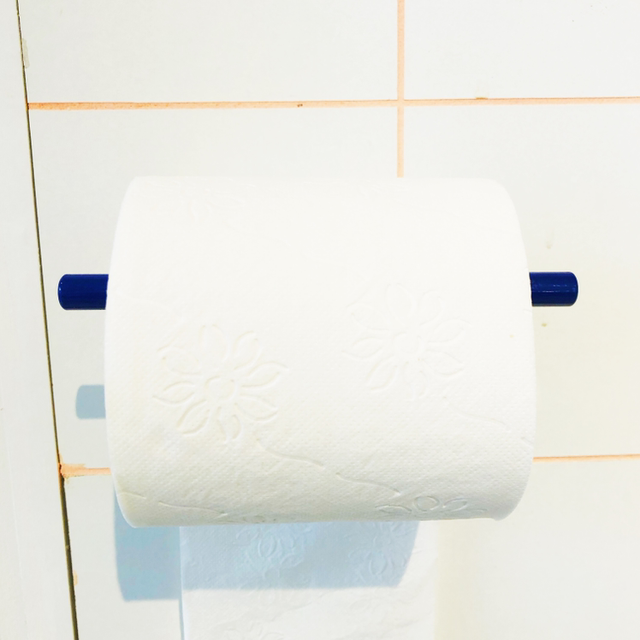 TOILETROLHOUDER ULTRAMARINE BLAUW