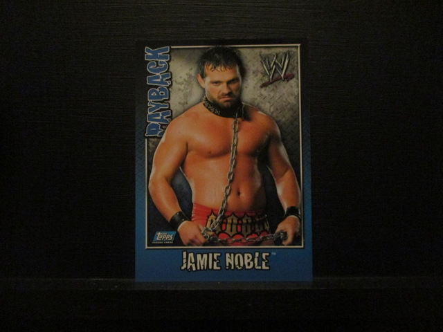 James Noble - Payback Original Trading Card #64
