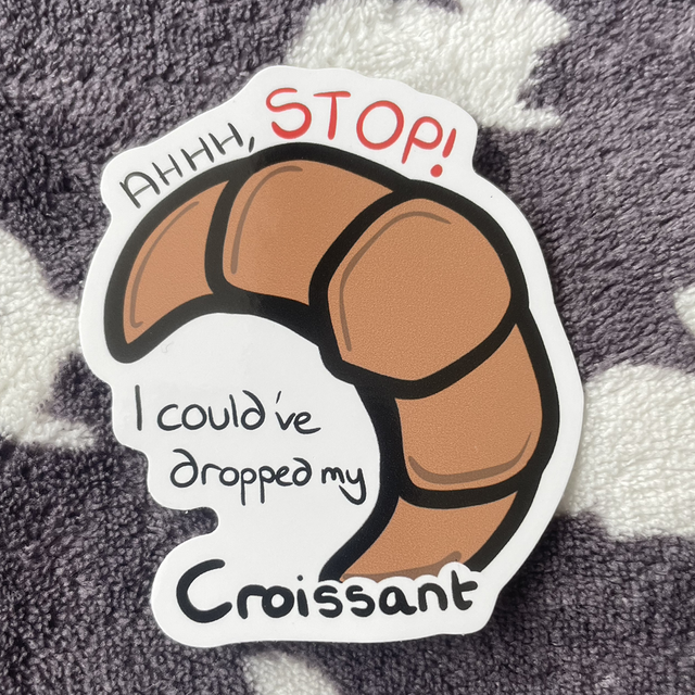Croissant Sticker