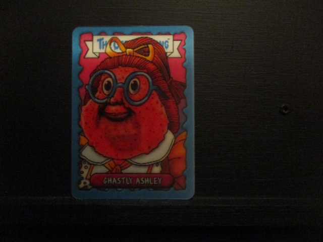 Ghastly Ashley - (Topps) The Garbage Gang Animation Original Trading Card #B