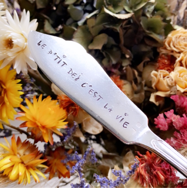 Couteau Le P’tit Déj C’est La Vie