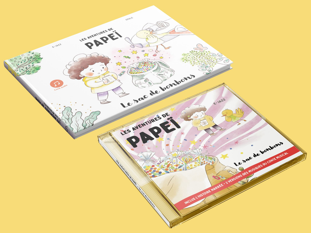 Les aventures de PapeÏ - le sac de bonbons (Livre + CD)