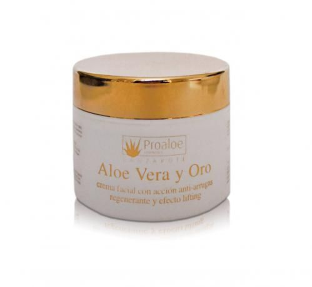 Contorno de Ojos Aloe Vera y Oro