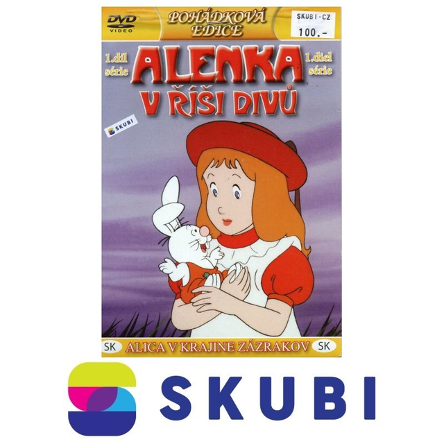 DVD Alenka v říši divů / Alica v krajine zázrakov - 1. díl - česky, slovensky