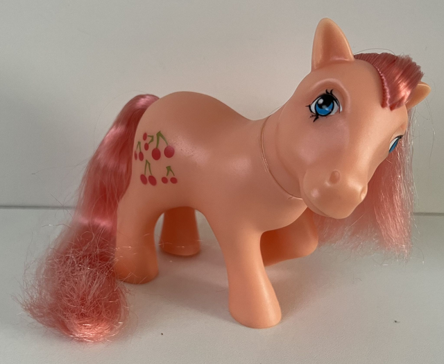 My Little Pony : Cherries Jubilee (pink hair) * G1 * 1984 * Italy * Hasbro *