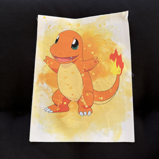 Toile Pokémon Salamèche