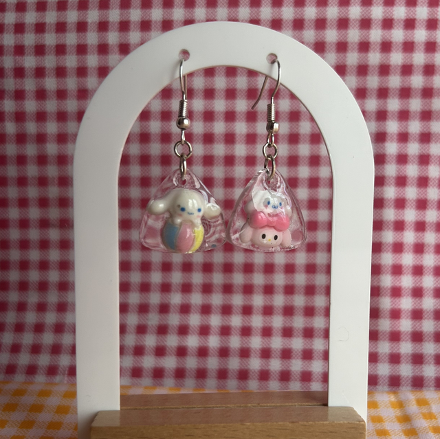 Pendientes Sanrio mini 