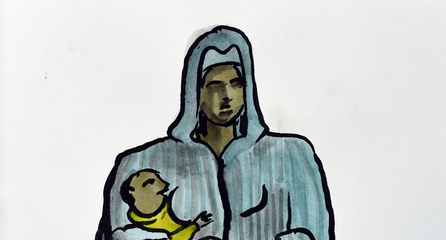 Madonna nera con bambino