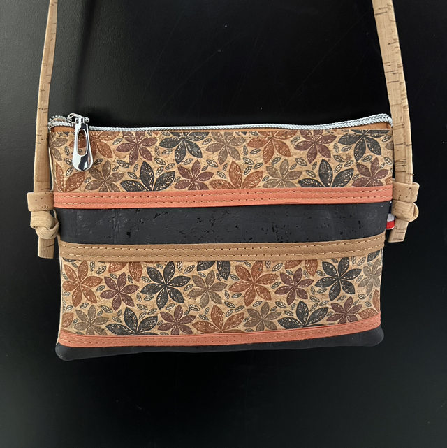 Sac pochette patchwork éclat d’automne 