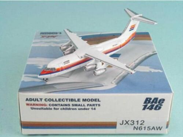 UNITED Express BAe-146-100 (N615AW), 1:400