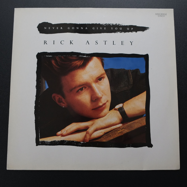 RICK ASTLEY - Never gonna give you up - Allemagne 1987 - Audio: NM -  RCA PT 41 448