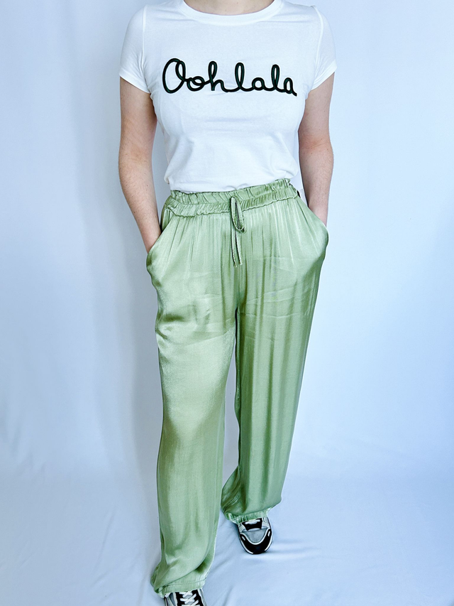 Pantalon Fluide Satiné Ludovic