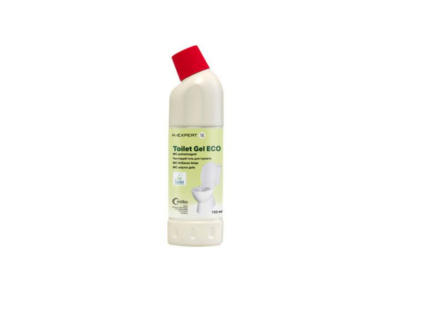 K-Expert 15 Toilet Gel ECO (KE15) WC -pottide ja pissuaaride puhastusvahend 0.75L