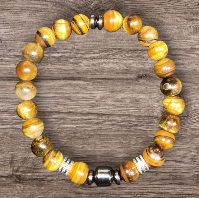 Bracelet Homme en Pierres Naturelles 