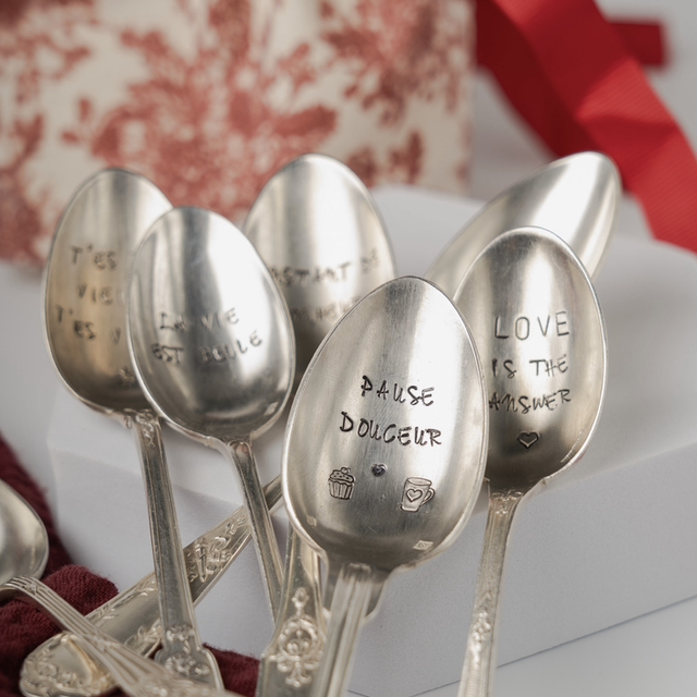 Cuillère Argent Vintage À PERSONNALISER