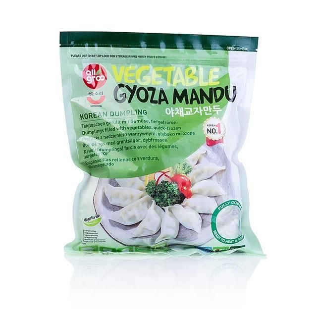 Allgroo Vegetable Gyoza Mandu Dumpling - 540g
