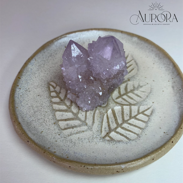 Spirit Quarz (Amethyst) Spitze Rohstein #1