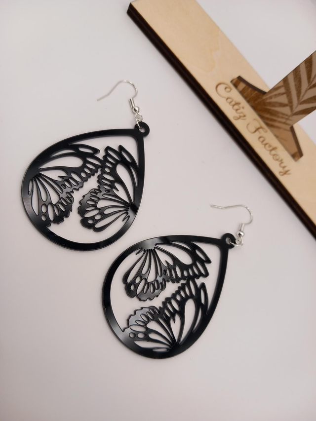 Boucles d&#039;oreilles papillons 