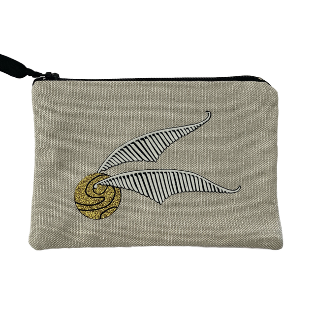 Petite Pochette inspiration Harry Potter: Vif d'Or