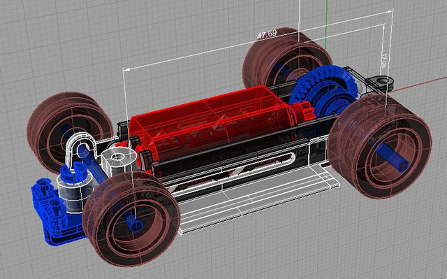 Racebaan zelfbouw - PSK chassis