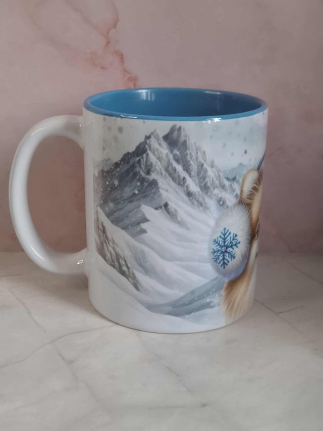 Mug bleu spitz
