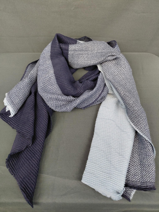 Écharpe Couleur bleu 