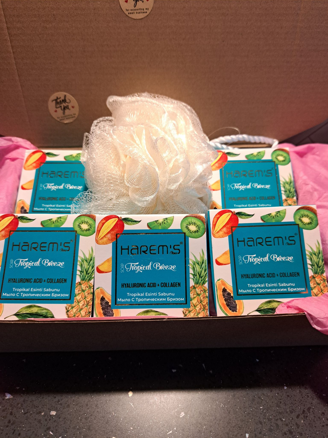 Tropical Breeze "Sunset" Soap Bundle.