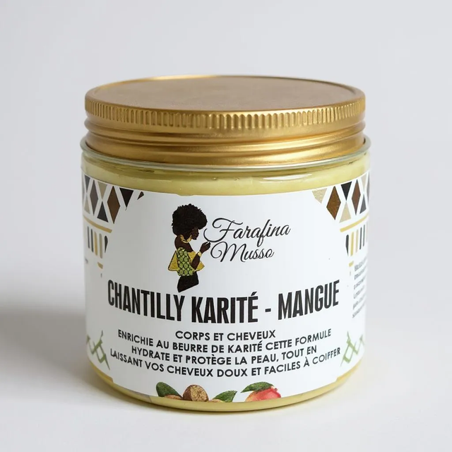 Chantilly Karité/Cacao & Mangue – Soin gourmand et nourrissant