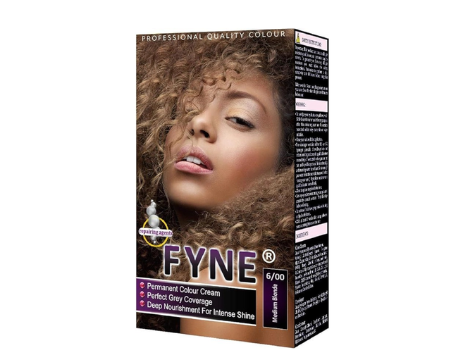 FYNE Permanent Hair Dye for Women-(Medium Blonde 6/00)