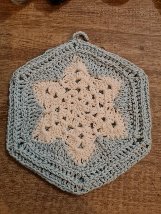 Manique Flocon hexagonale