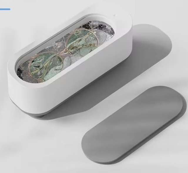 Lavaggio, pulizia e sanificazione ad ultrasuoni per occhiali, gioielli, orologi subacquei, dentiere, ecc.