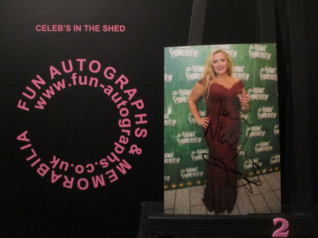 Nicole Faraday Authentic Autographed 6x4 Photograph (EE2)