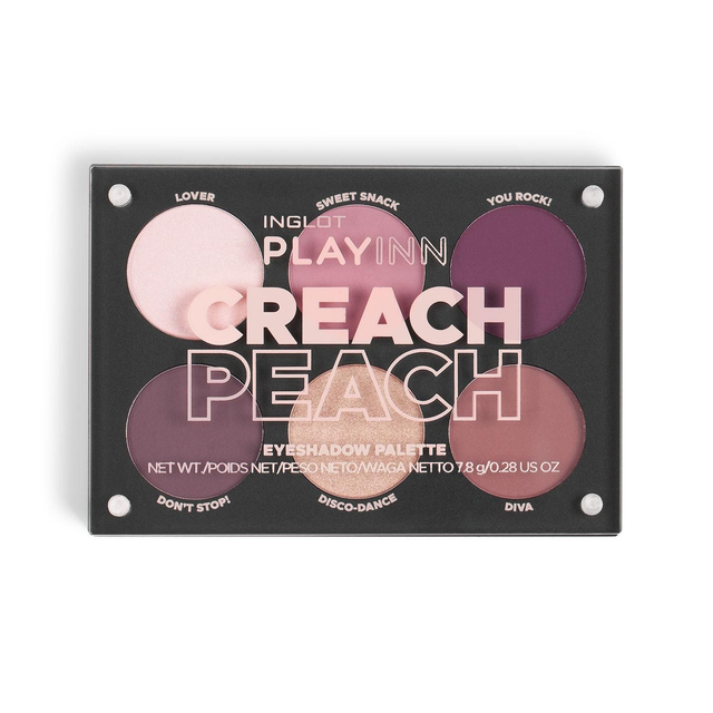 INGLOT PLAYINN Lidschattenpalette Creach Peach