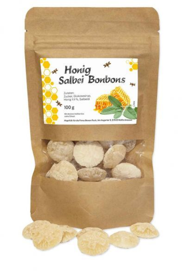 Honig Salbei Bonbons – Würzig & ausgewogen