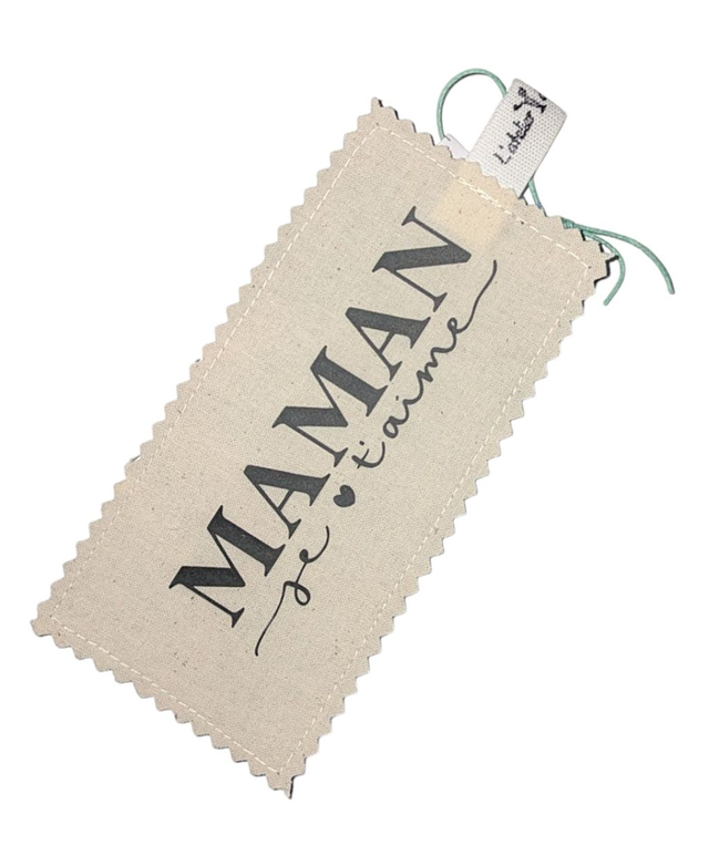 Marque-page en tissu