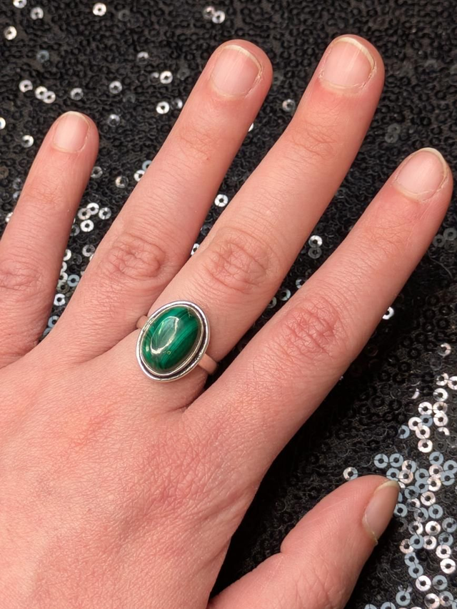 Bague malachite 2